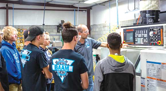 BAAM Students CNC